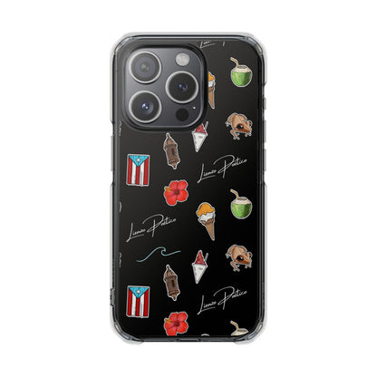 Cover para iPhone - Puerto Rico  (Magnetic Clear Impact Case)