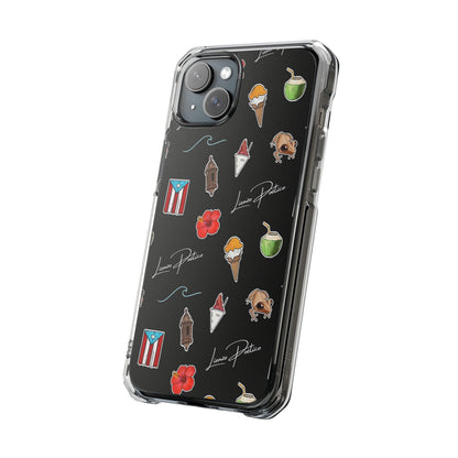 Cover para iPhone - Puerto Rico  (Magnetic Clear Impact Case)