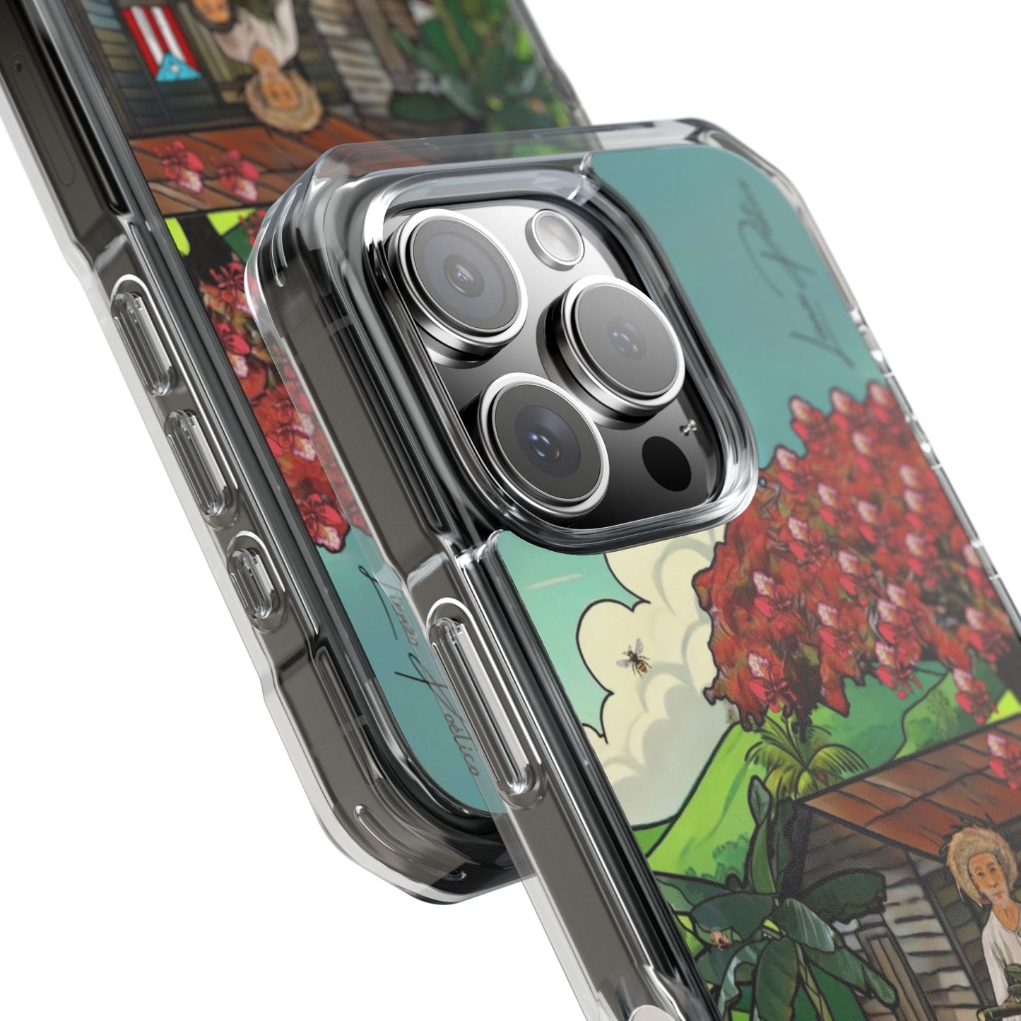 Cover para iPhone - Monte (Magnetic Clear Impact Case)