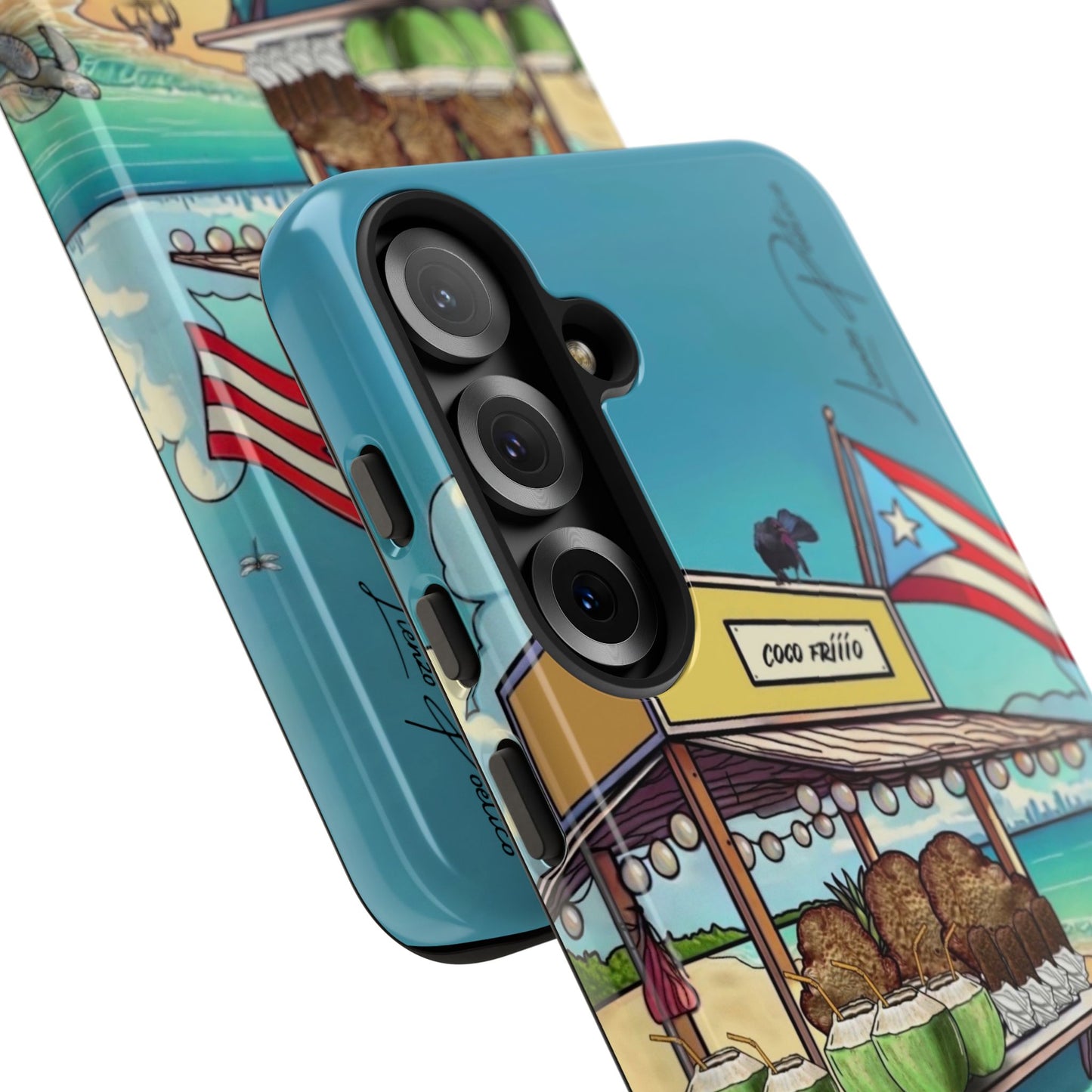 Cover para iPhone o Android (Tough Cases) - Mar