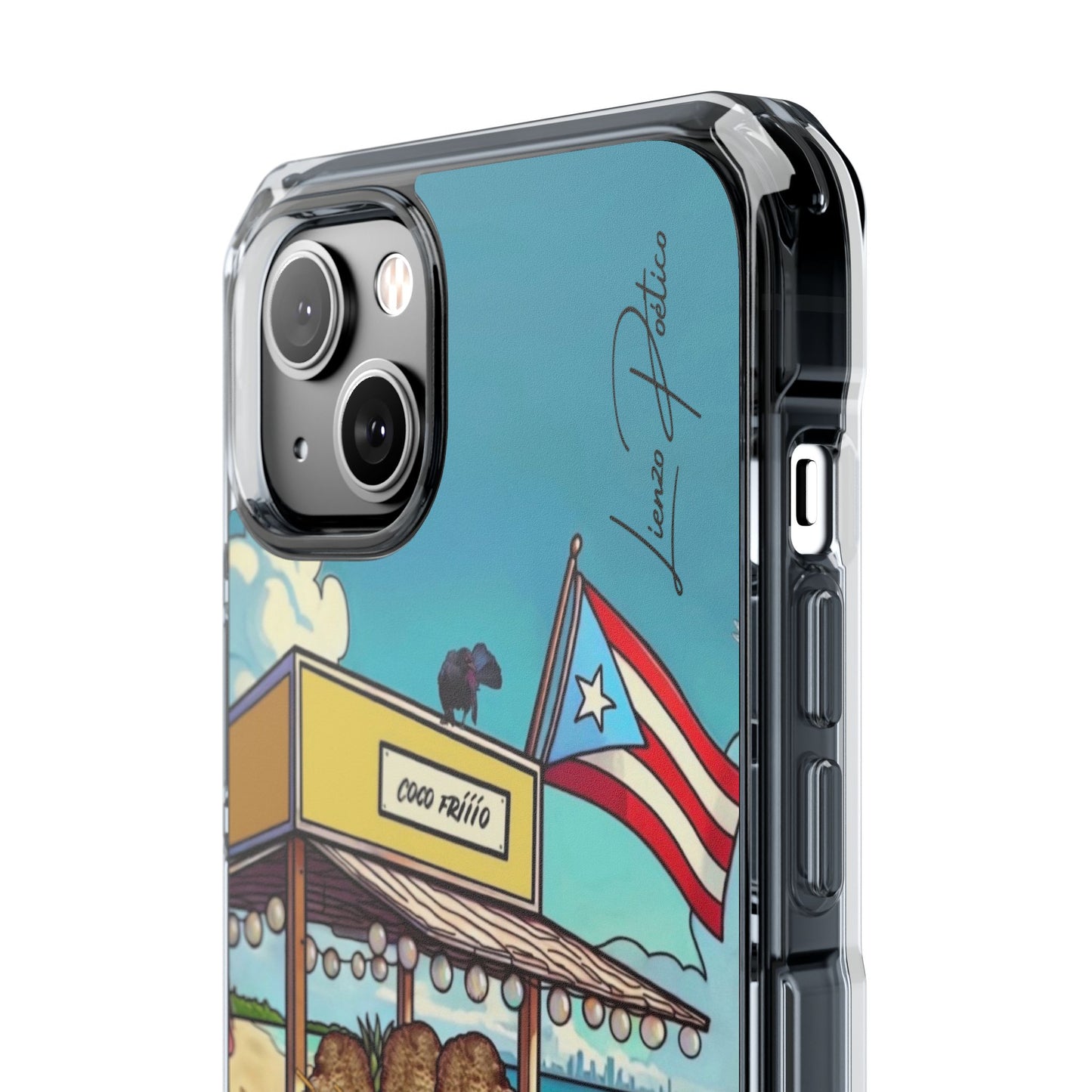 Cover para iPhone - Mar (Magnetic Clear Impact Case)