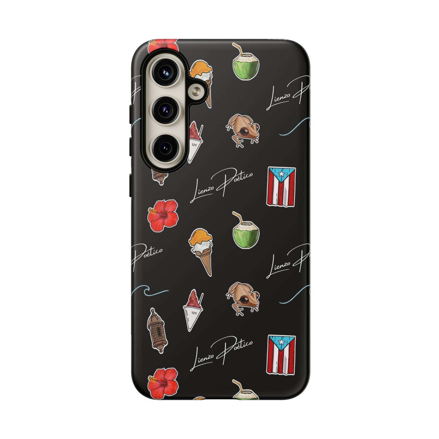 Cover para iPhone o Android (Tough Cases) - Puerto Rico