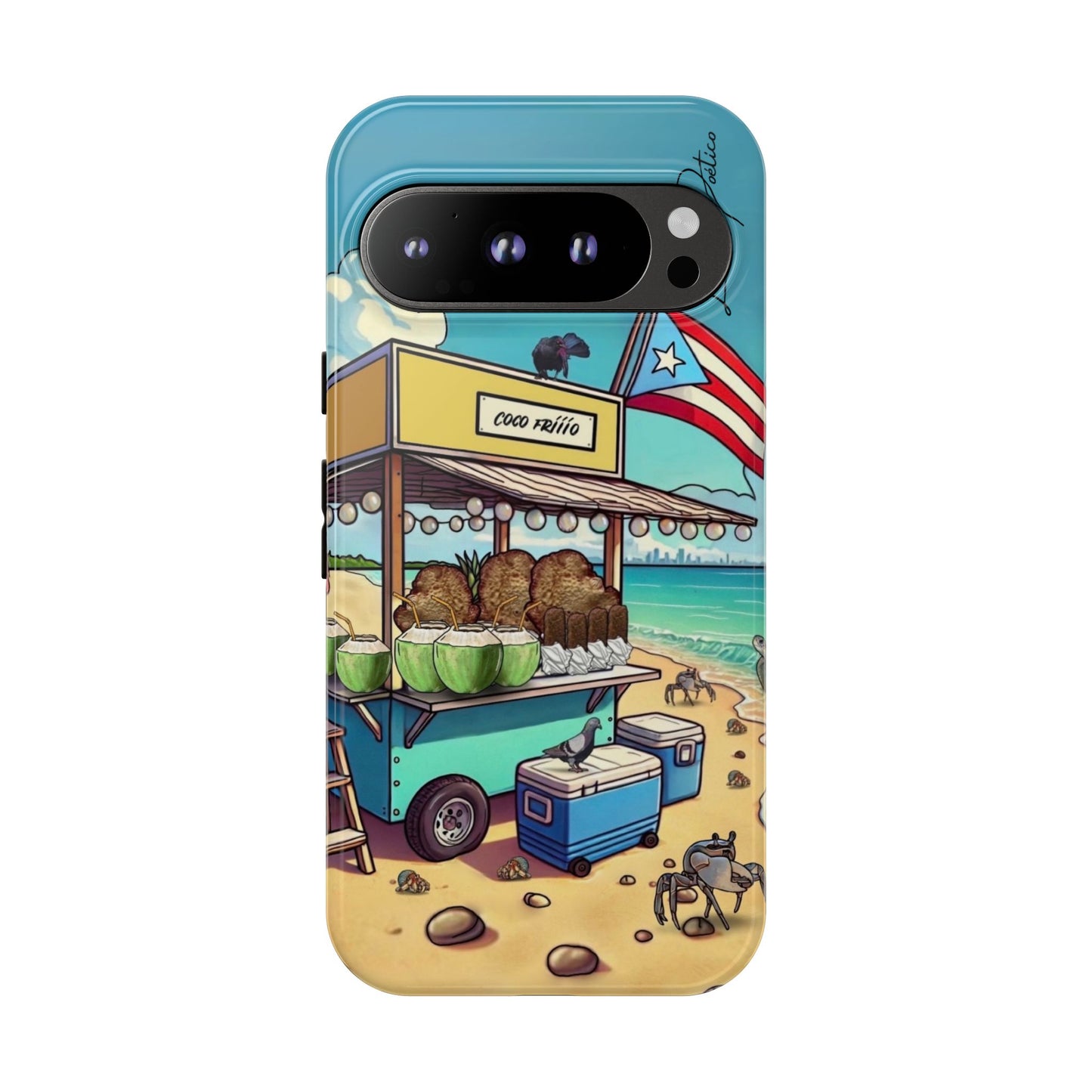 Cover para iPhone o Android (Tough Cases) - Mar