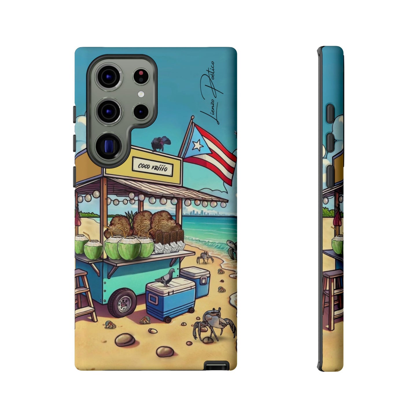 Cover para iPhone o Android (Tough Cases) - Mar