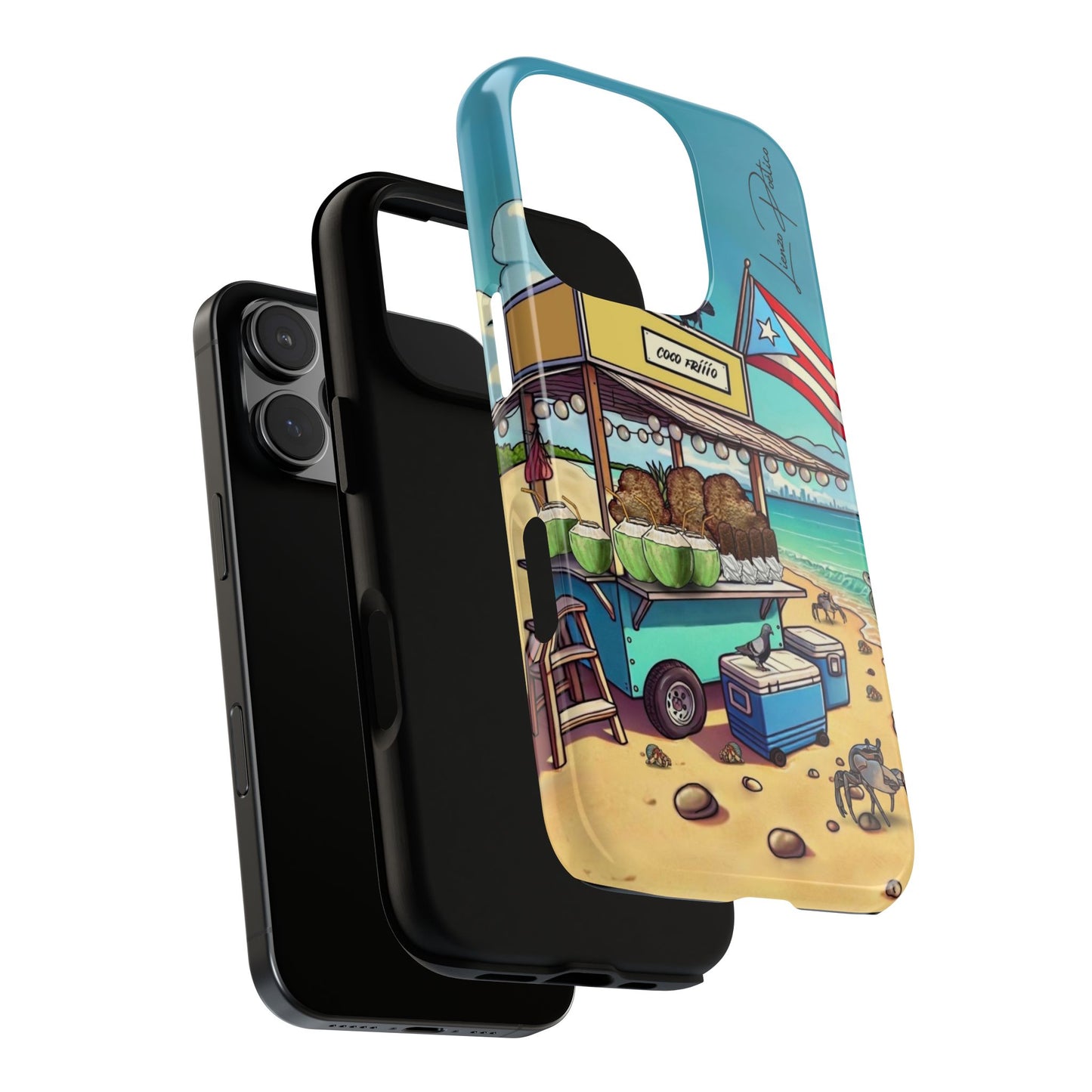 Cover para iPhone o Android (Tough Cases) - Mar