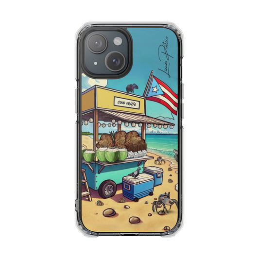 Cover para iPhone - Mar (Magnetic Clear Impact Case)