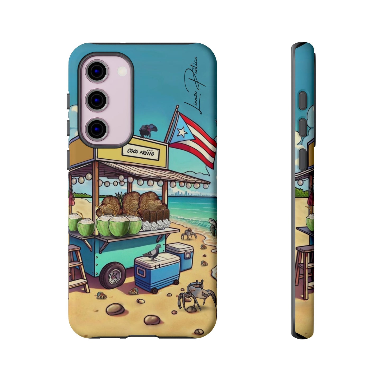 Cover para iPhone o Android (Tough Cases) - Mar