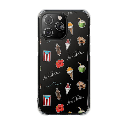 Cover para iPhone - Puerto Rico  (Magnetic Clear Impact Case)