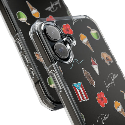 Cover para iPhone - Puerto Rico  (Magnetic Clear Impact Case)