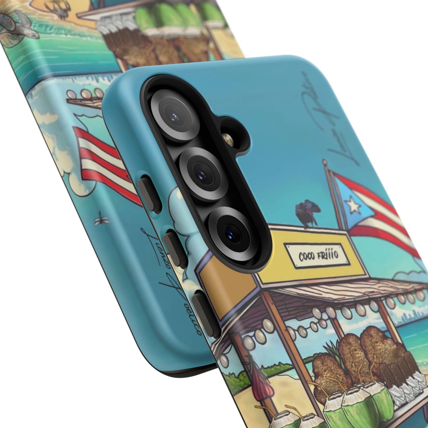 Cover para iPhone o Android (Tough Cases) - Mar