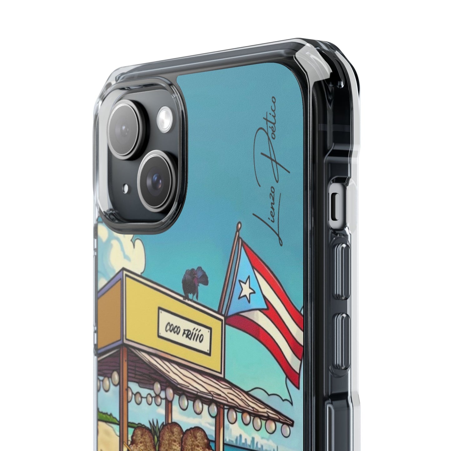 Cover para iPhone - Mar (Magnetic Clear Impact Case)