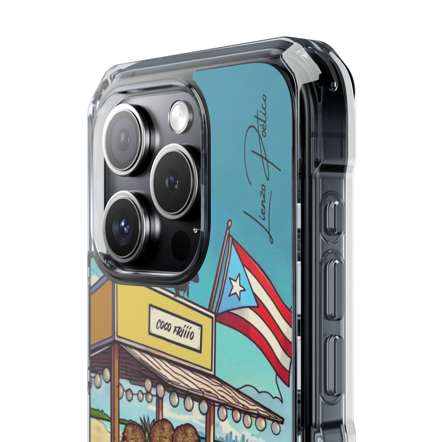 Cover para iPhone - Mar (Magnetic Clear Impact Case)