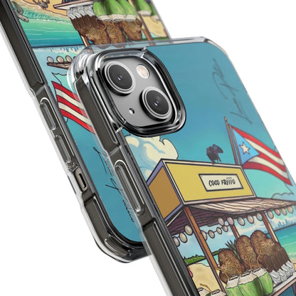 Cover para iPhone - Mar (Magnetic Clear Impact Case)