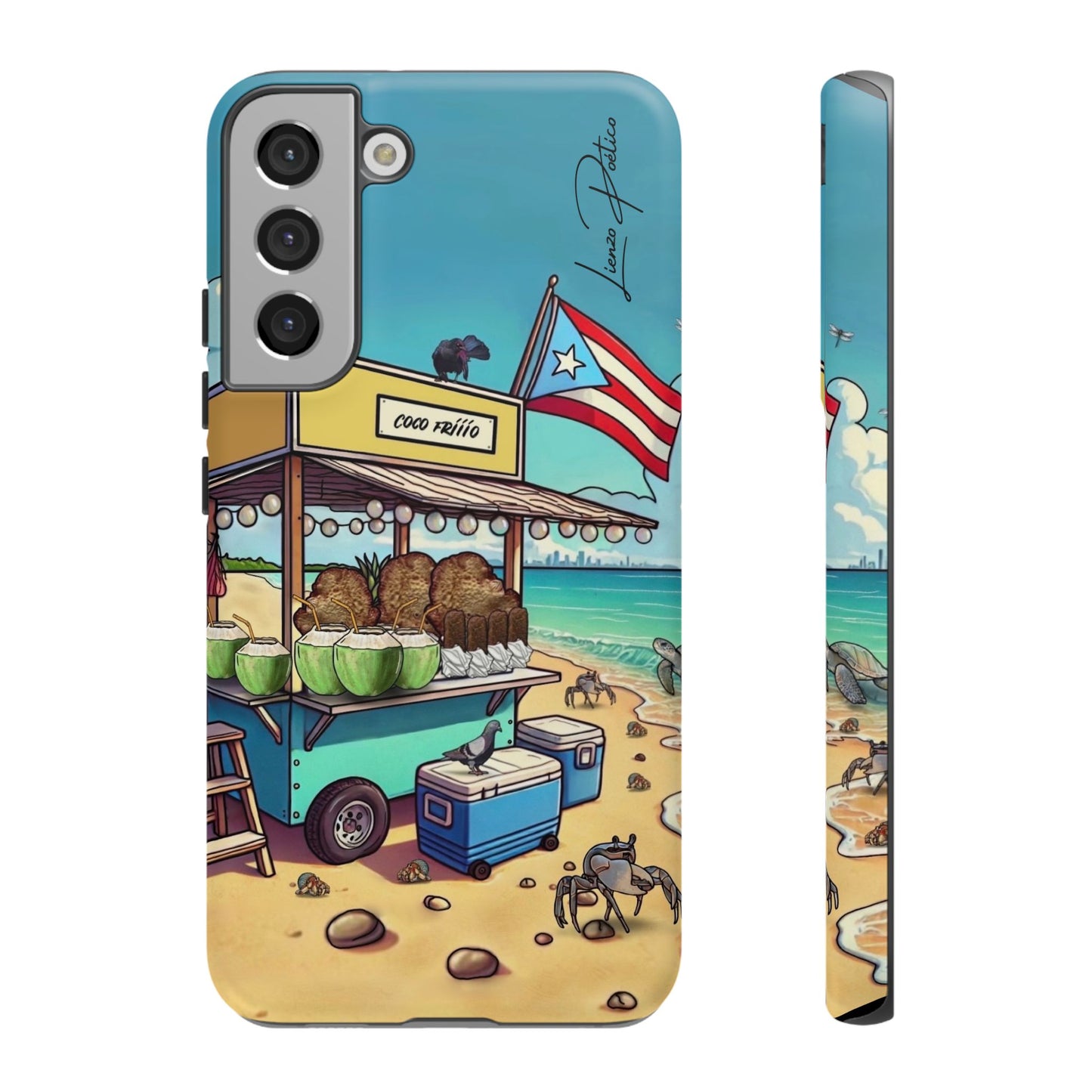 Cover para iPhone o Android (Tough Cases) - Mar