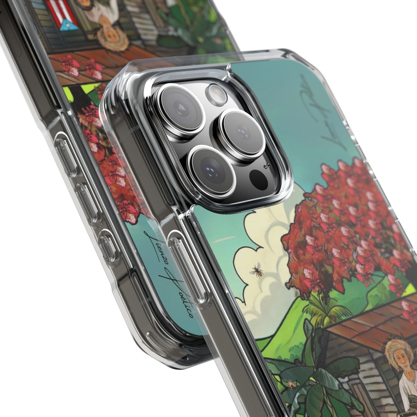 Cover para iPhone - Monte (Magnetic Clear Impact Case)