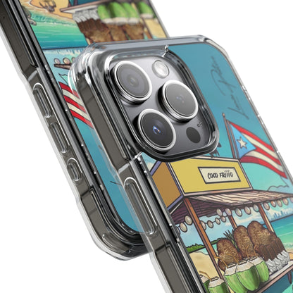 Cover para iPhone - Mar (Magnetic Clear Impact Case)