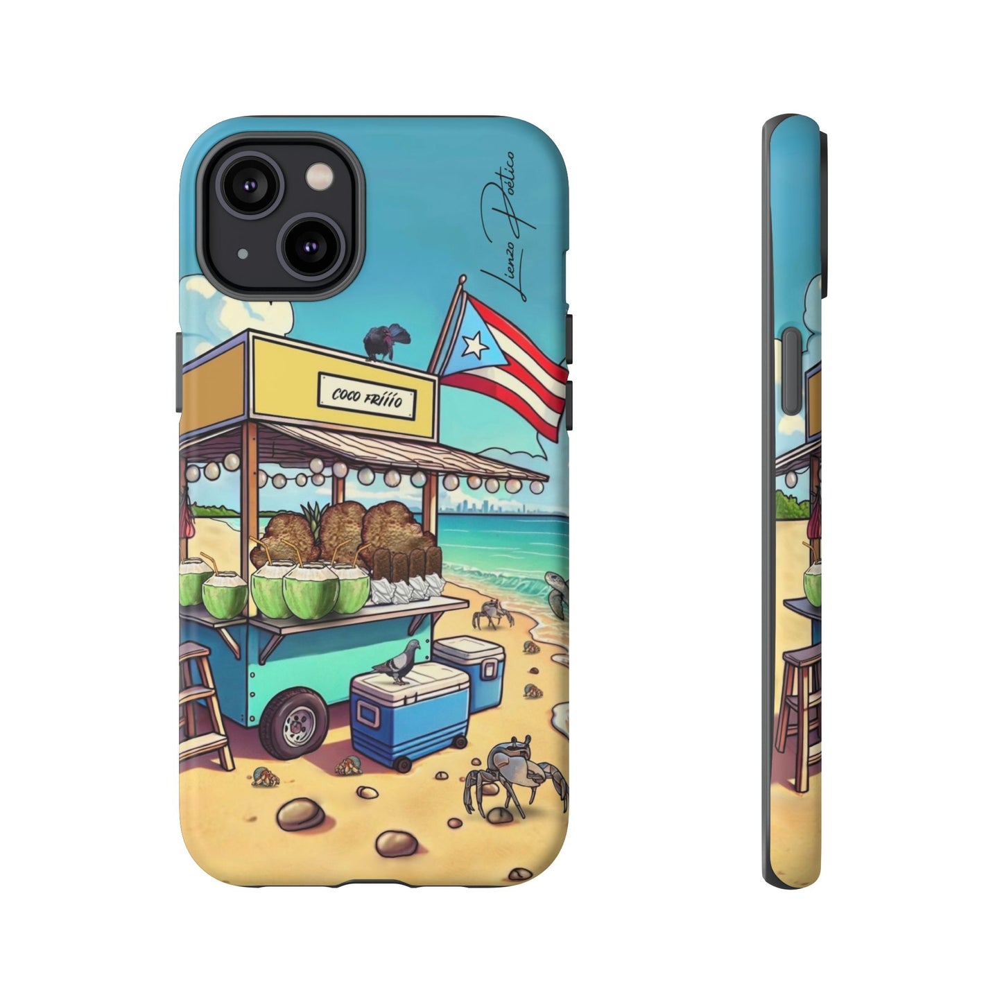 Cover para iPhone o Android (Tough Cases) - Mar