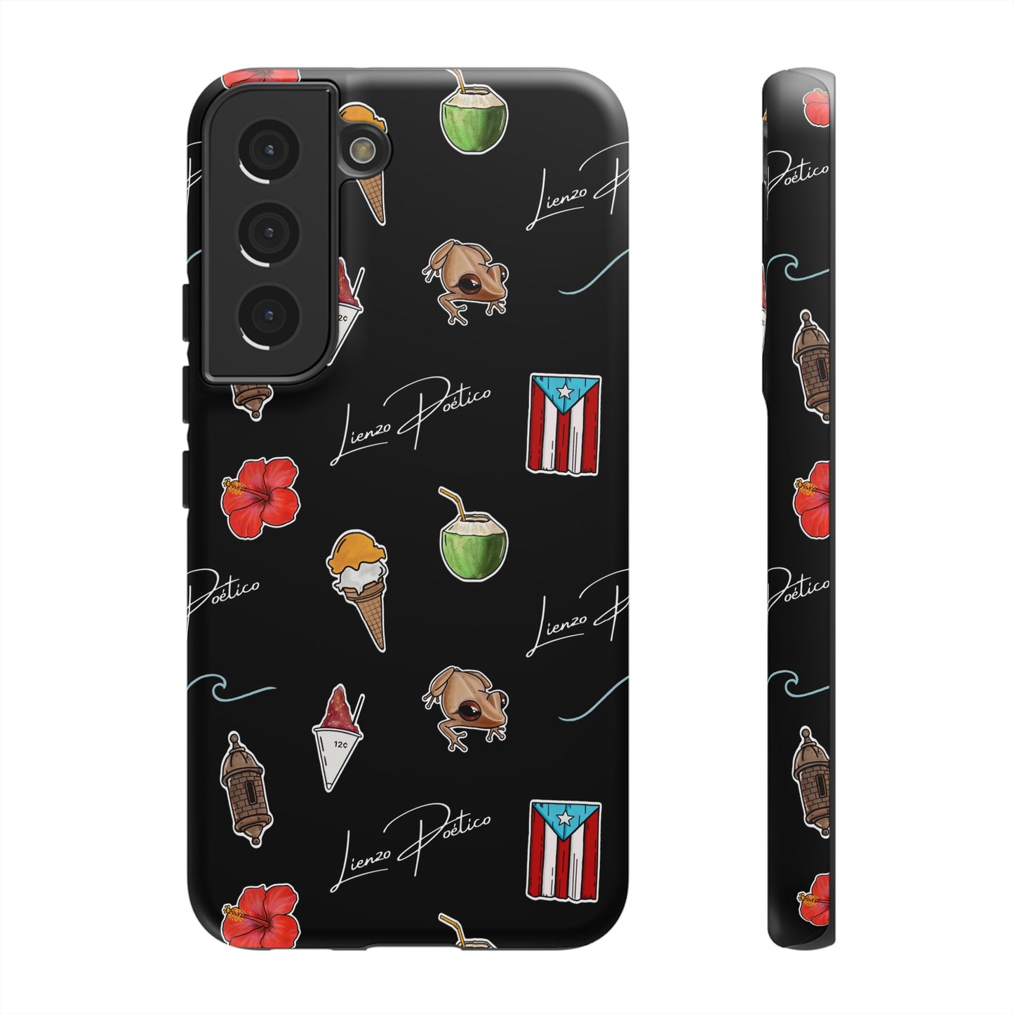 Cover para iPhone o Android (Tough Cases) - Puerto Rico