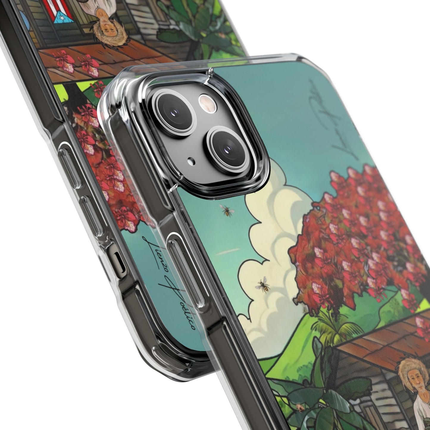 Cover para iPhone - Monte (Magnetic Clear Impact Case)