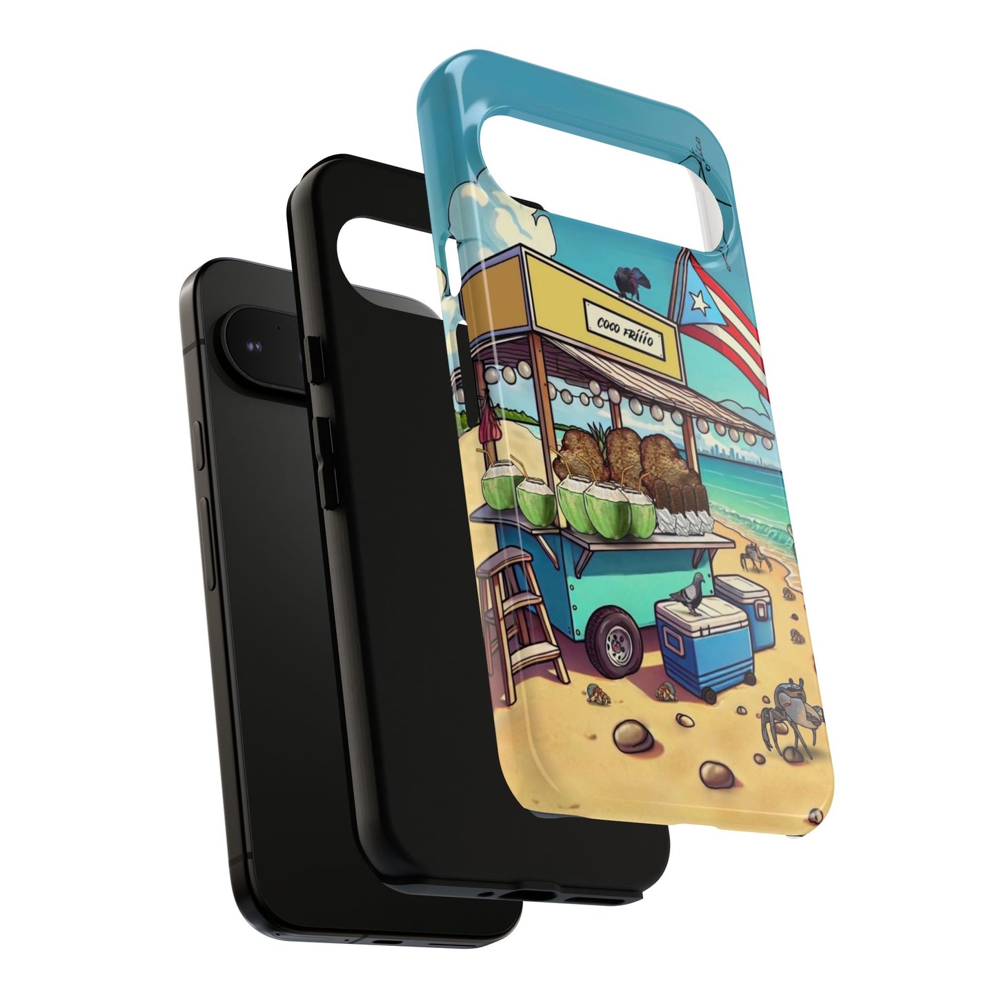 Cover para iPhone o Android (Tough Cases) - Mar