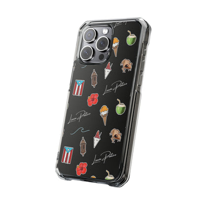 Cover para iPhone - Puerto Rico  (Magnetic Clear Impact Case)