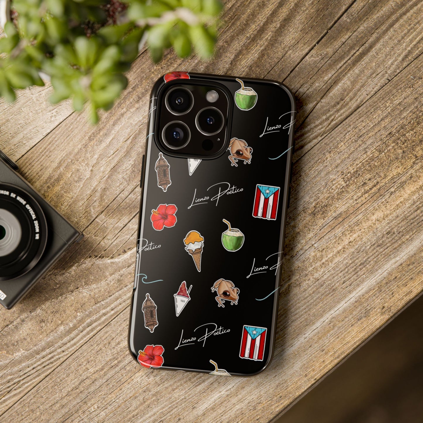 Cover para iPhone o Android (Tough Cases) - Puerto Rico