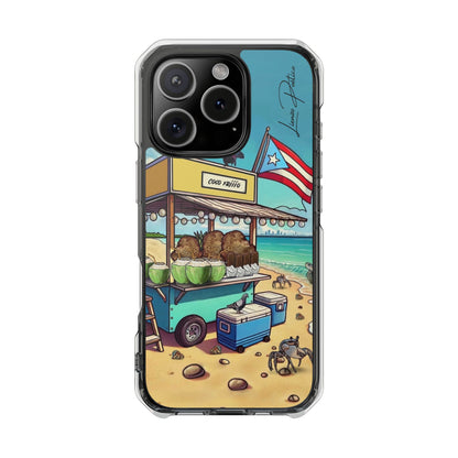 Cover para iPhone - Mar (Magnetic Clear Impact Case)