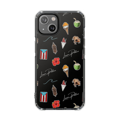 Cover para iPhone - Puerto Rico  (Magnetic Clear Impact Case)