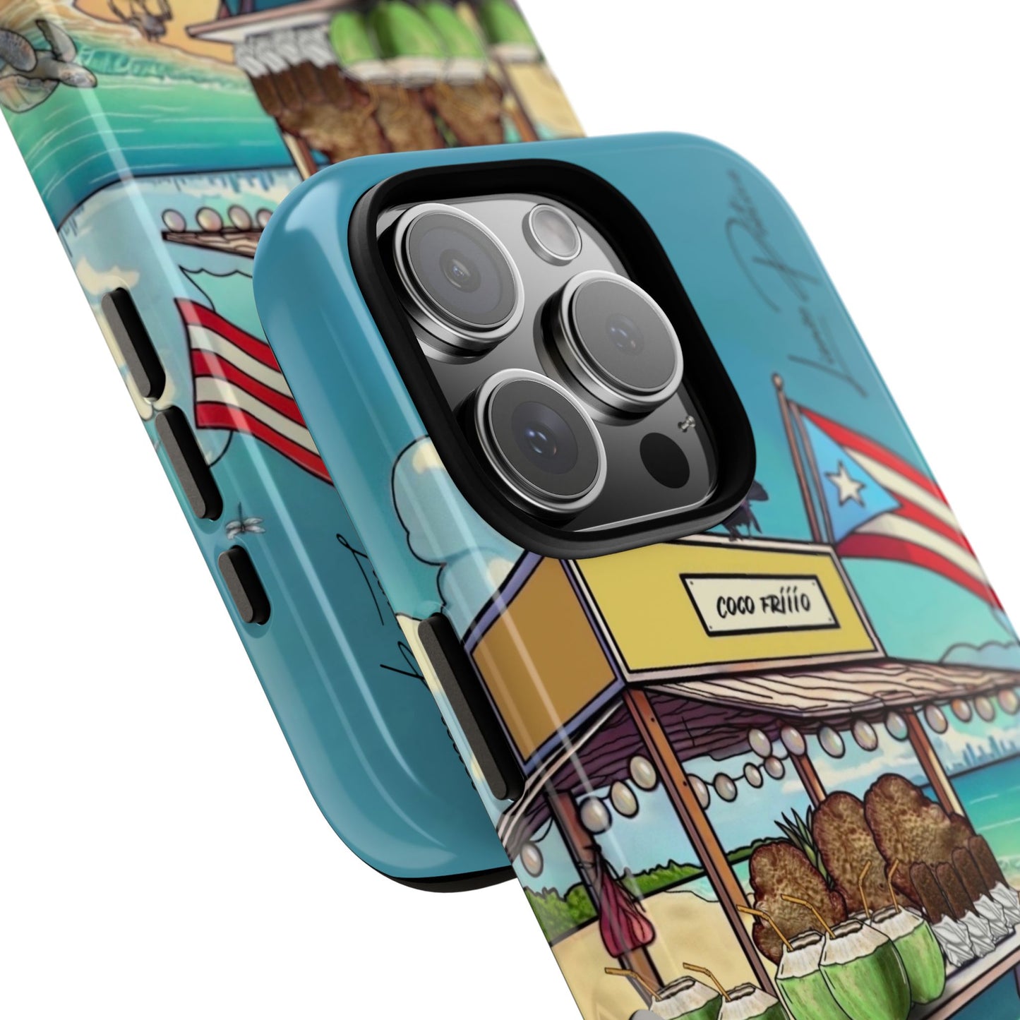 Cover para iPhone o Android (Tough Cases) - Mar