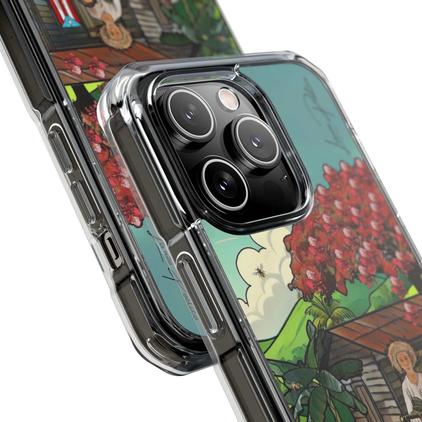 Cover para iPhone - Monte (Magnetic Clear Impact Case)