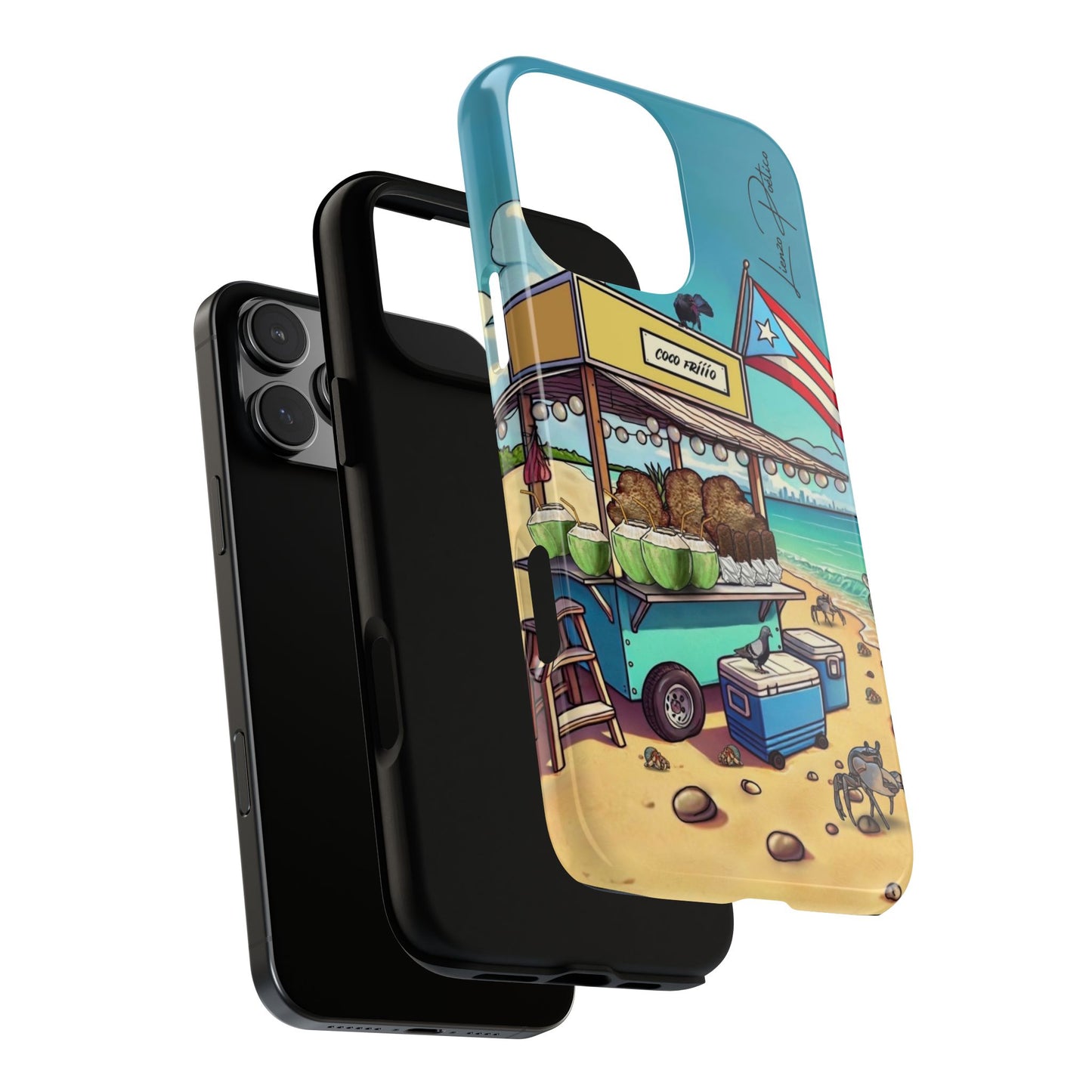 Cover para iPhone o Android (Tough Cases) - Mar
