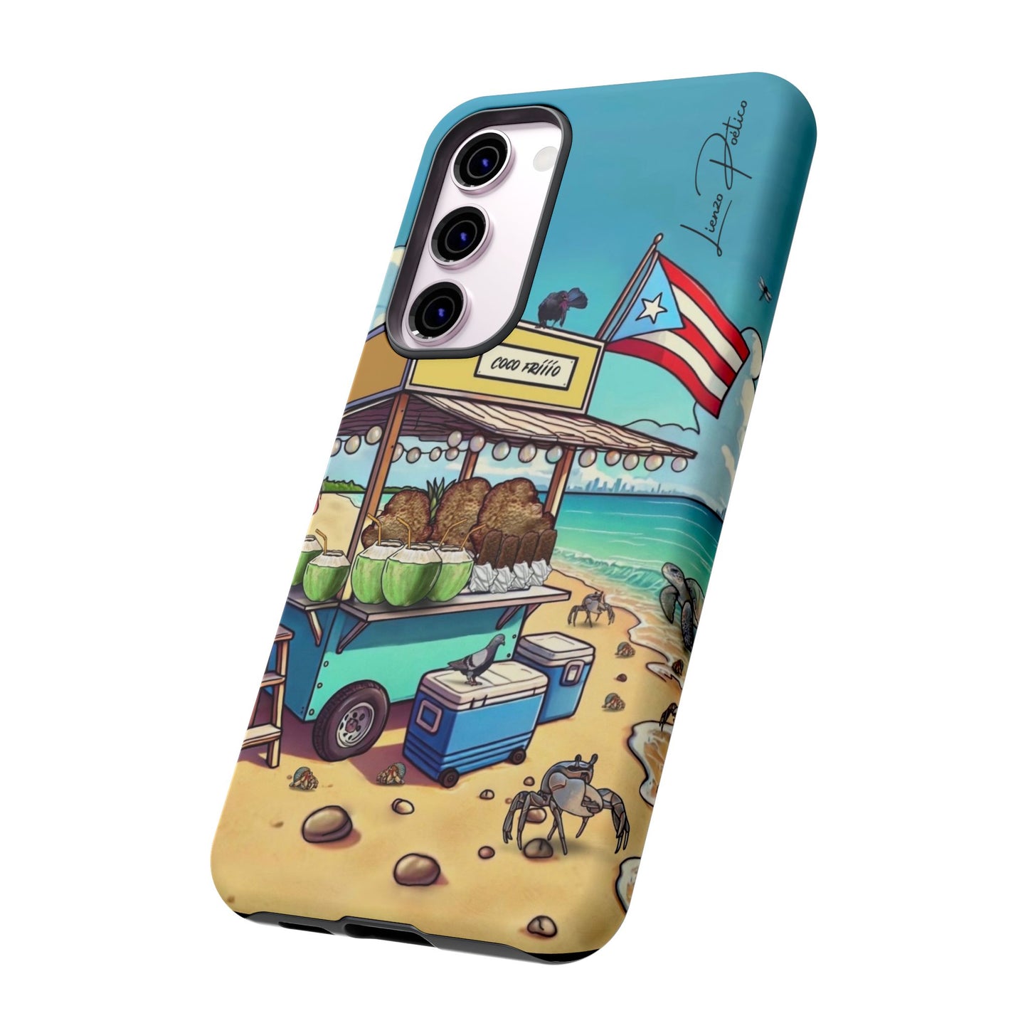 Cover para iPhone o Android (Tough Cases) - Mar