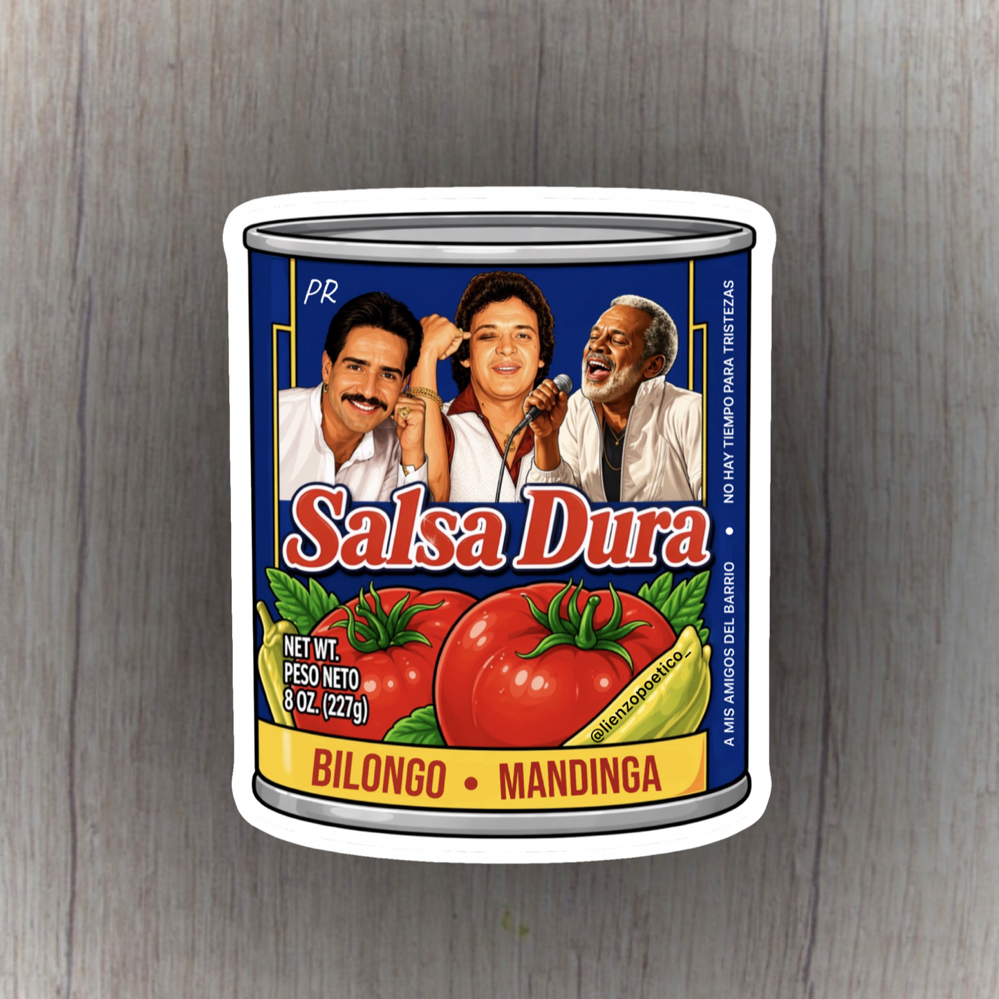 Sticker de Salsa Dura