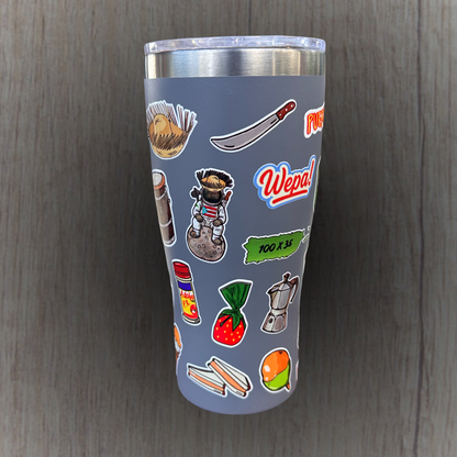 Lienzo Tumbler 20 oz. Color gris