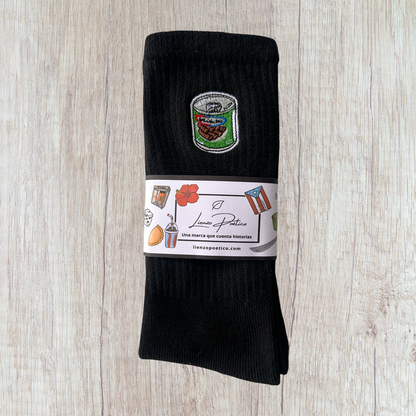 Medias bordadas de Salchichas