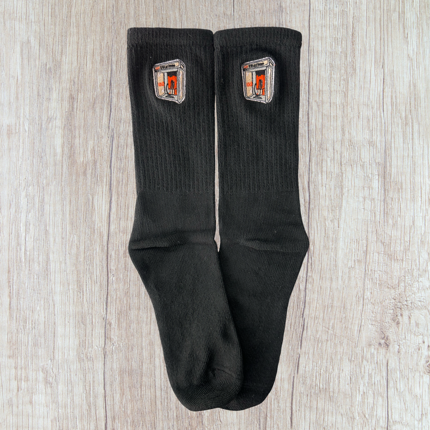 Medias bordadas de Teléfono