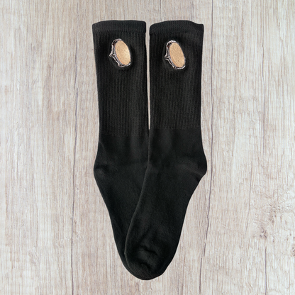 Medias bordadas de Pandero