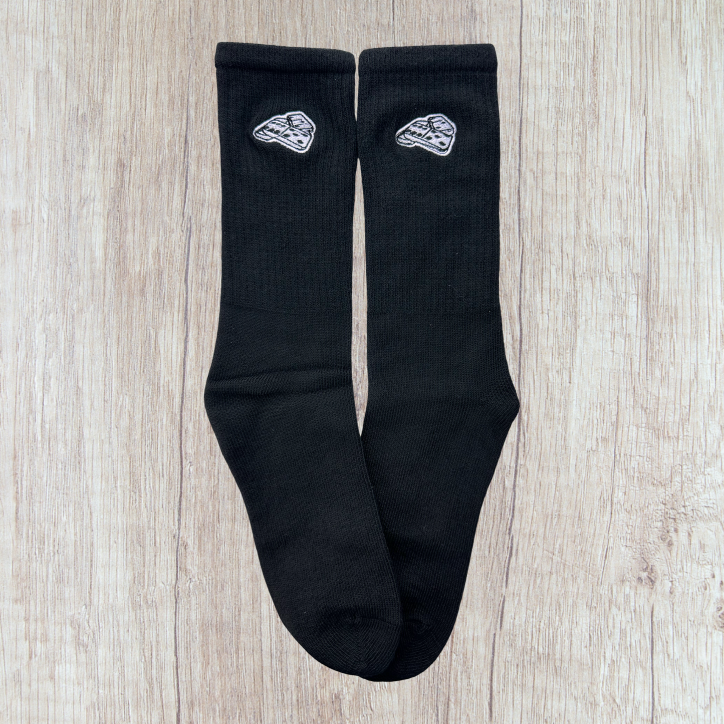 Medias bordadas de Dominó