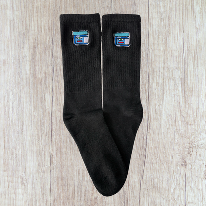 Medias bordadas de Remedio de mi abuelo