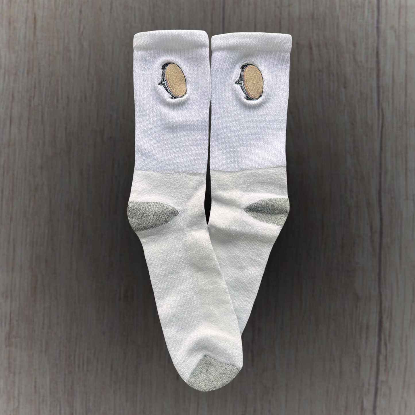 Medias bordadas de Pandero