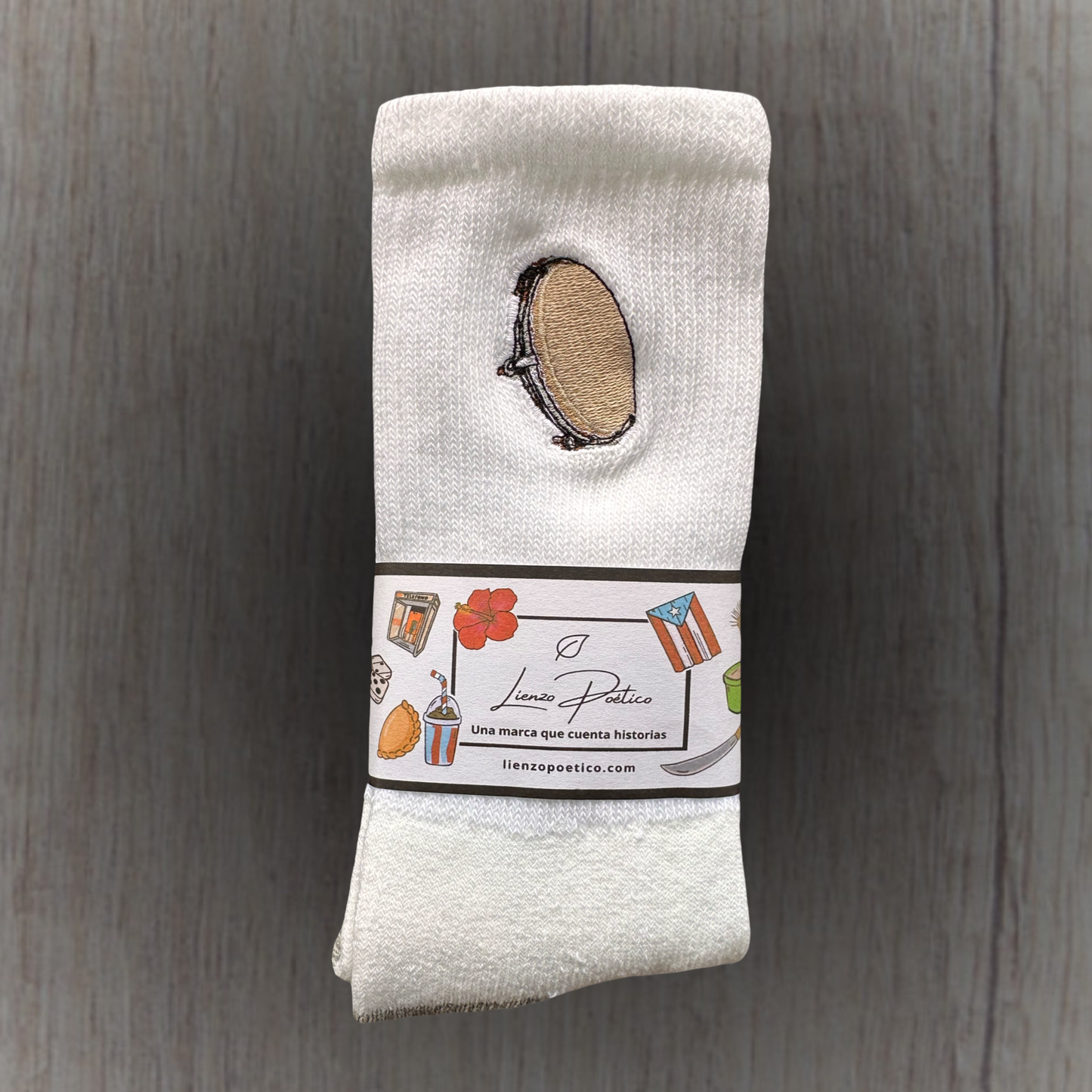 Medias bordadas de Pandero