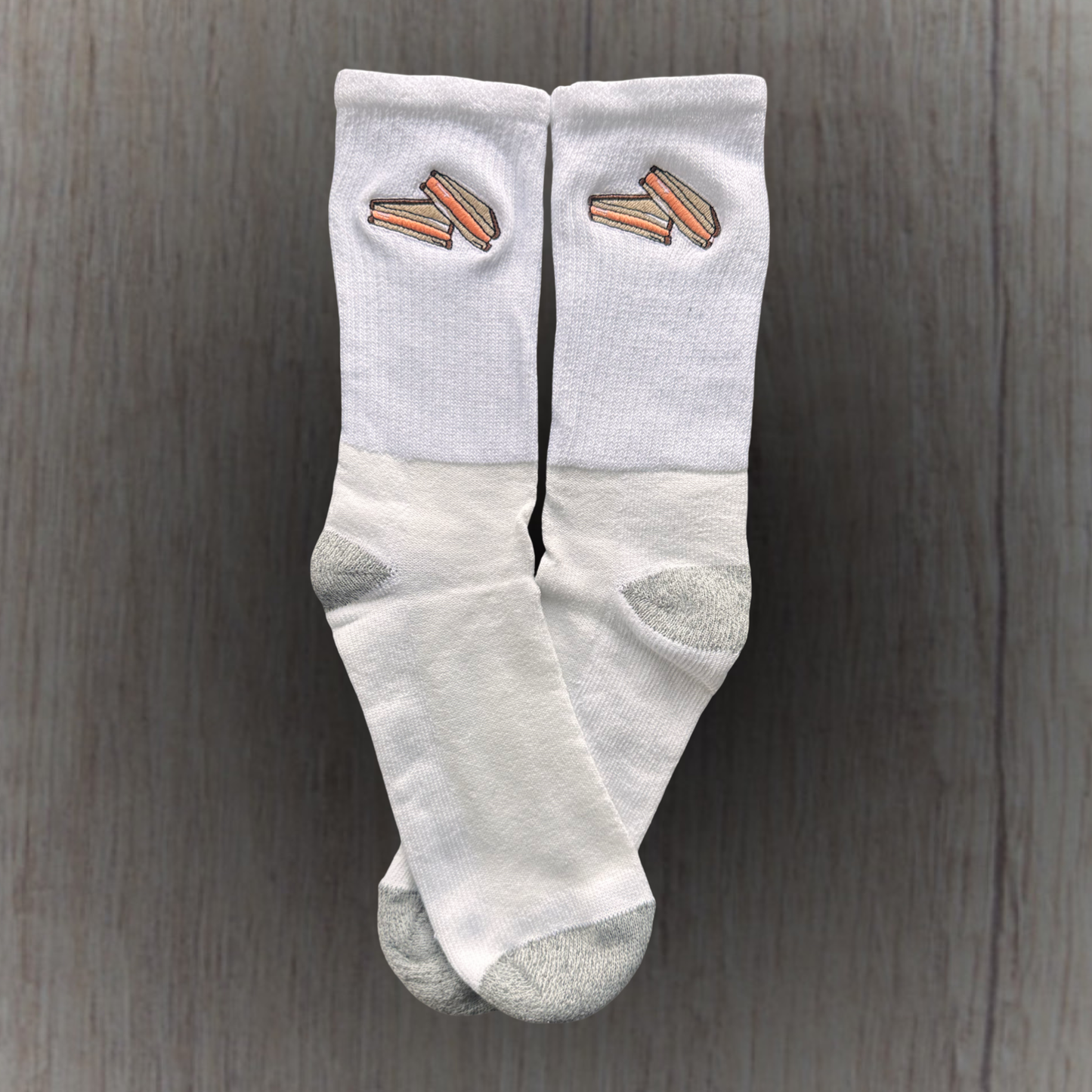 Medias bordadas de Sandwichitos de Mezcla