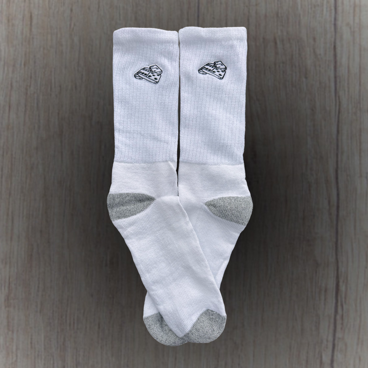 Medias bordadas de Dominó