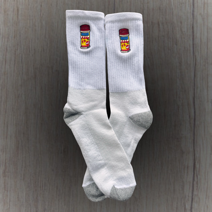 Medias bordadas de Adobo