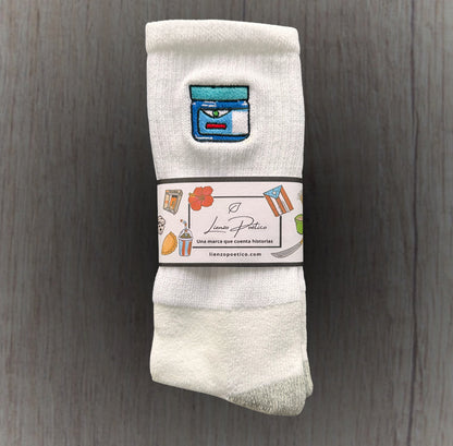 Medias bordadas de Remedio de mi abuelo