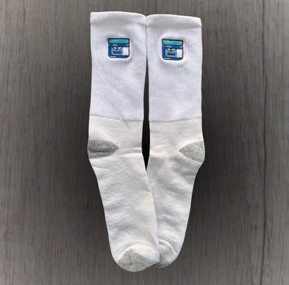 Medias bordadas de Remedio de mi abuelo