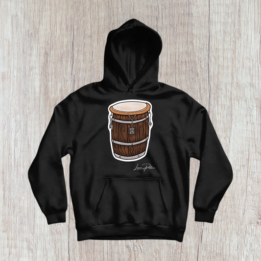 Hoodie de tambor (barril) de Bomba