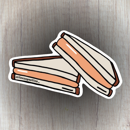 Sticker de Sandwich de Mezcla