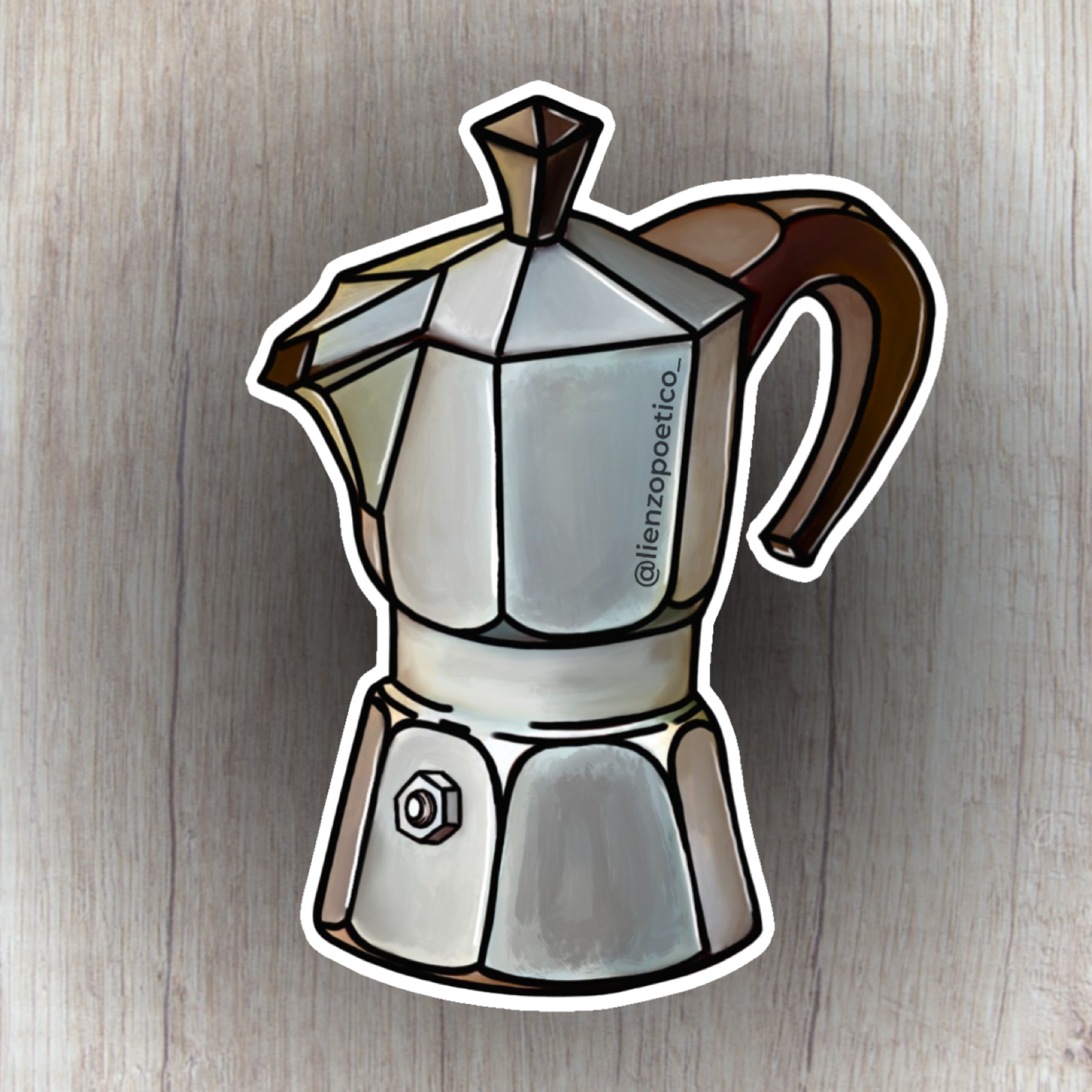 Sticker de Greca – Lienzo Poético
