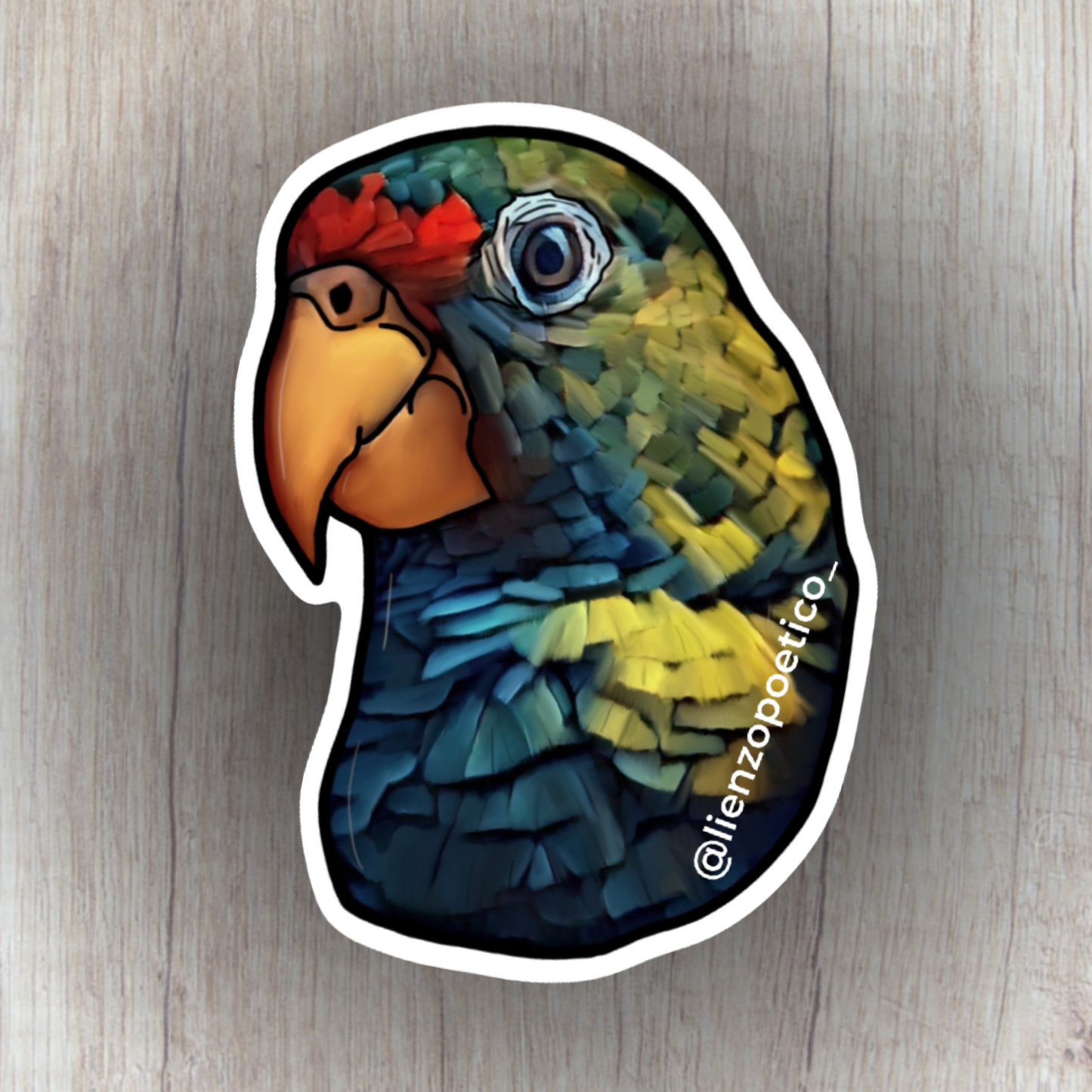 Sticker de Cotorra